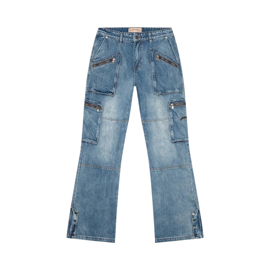 Godspeed Rockstar Flare Cargo Denim 