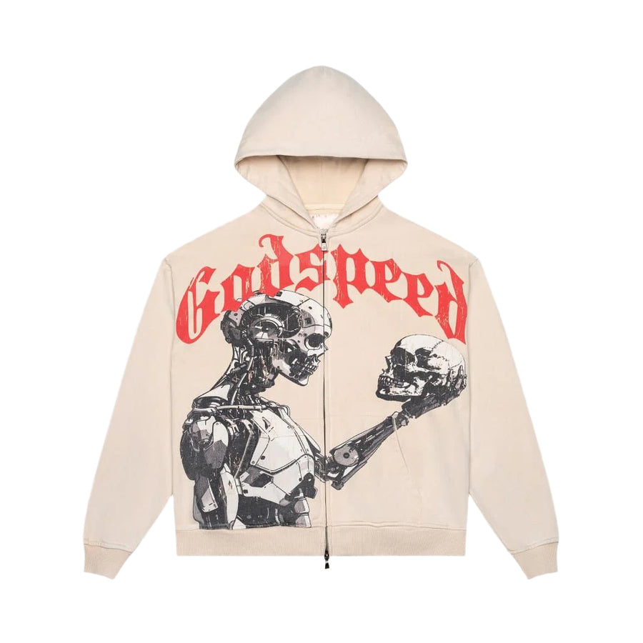 Godspeed Man vs. Ai Zip Up Hoodie 
