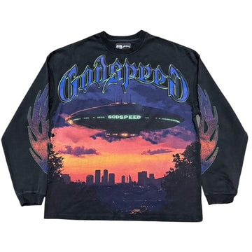 Godspeed U.A.P LS T-Shirt (Black Wash)
