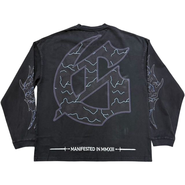 Godspeed B.M.X LS T-Shirt (Black Wash)