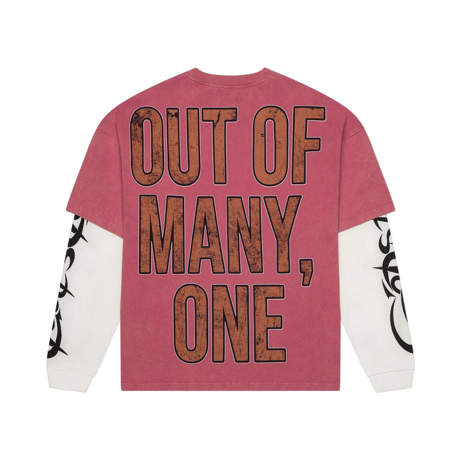 Godspeed Space Traveler Layered T-Shirt (Pink)