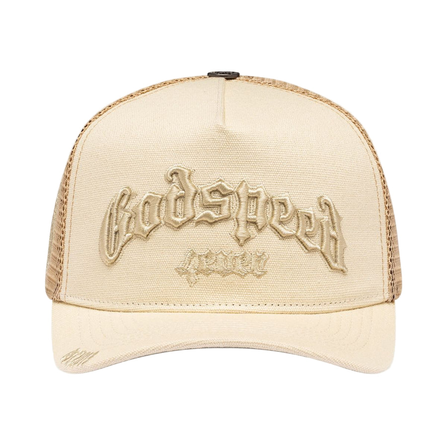 Godspeed GS Forever Trucker Hat (Bone)
