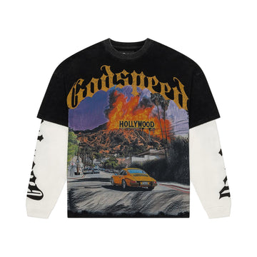 Godspeed Los Scandalous Layered T-Shirt (Black)