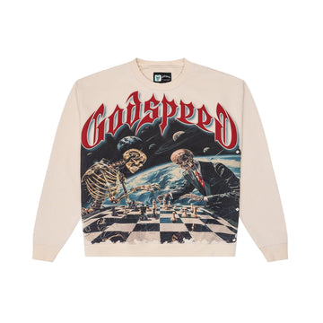Godspeed Checkmate Sweatshirt (Bone)