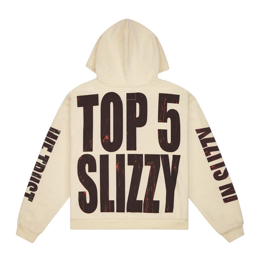 Godspeed Top 5 Slizzy VVS Hoodie (Bone)