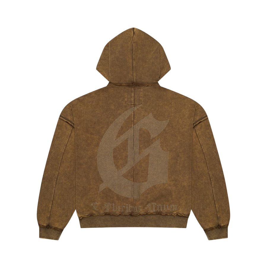 Godspeed Studded OG Logo Hoodie (Brolive Wash)