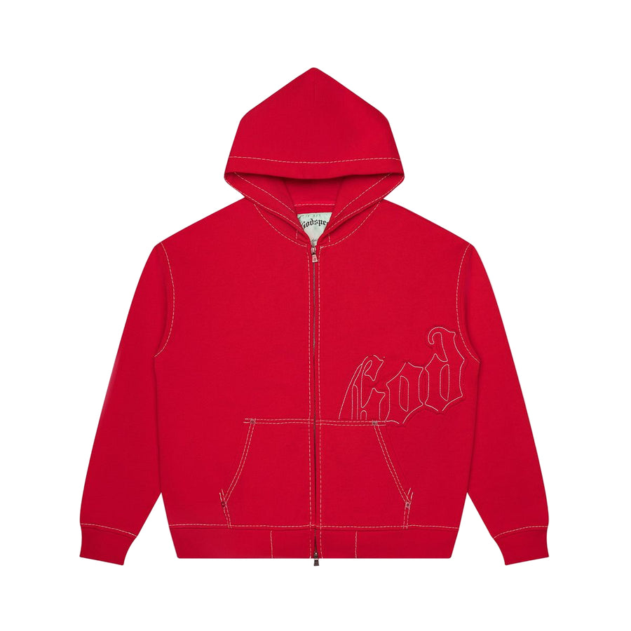 Godspeed OG Logo Sweatsuit Stitched (Red)