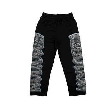 Mixed Emotion Midnight Rhinestone Sweatpants