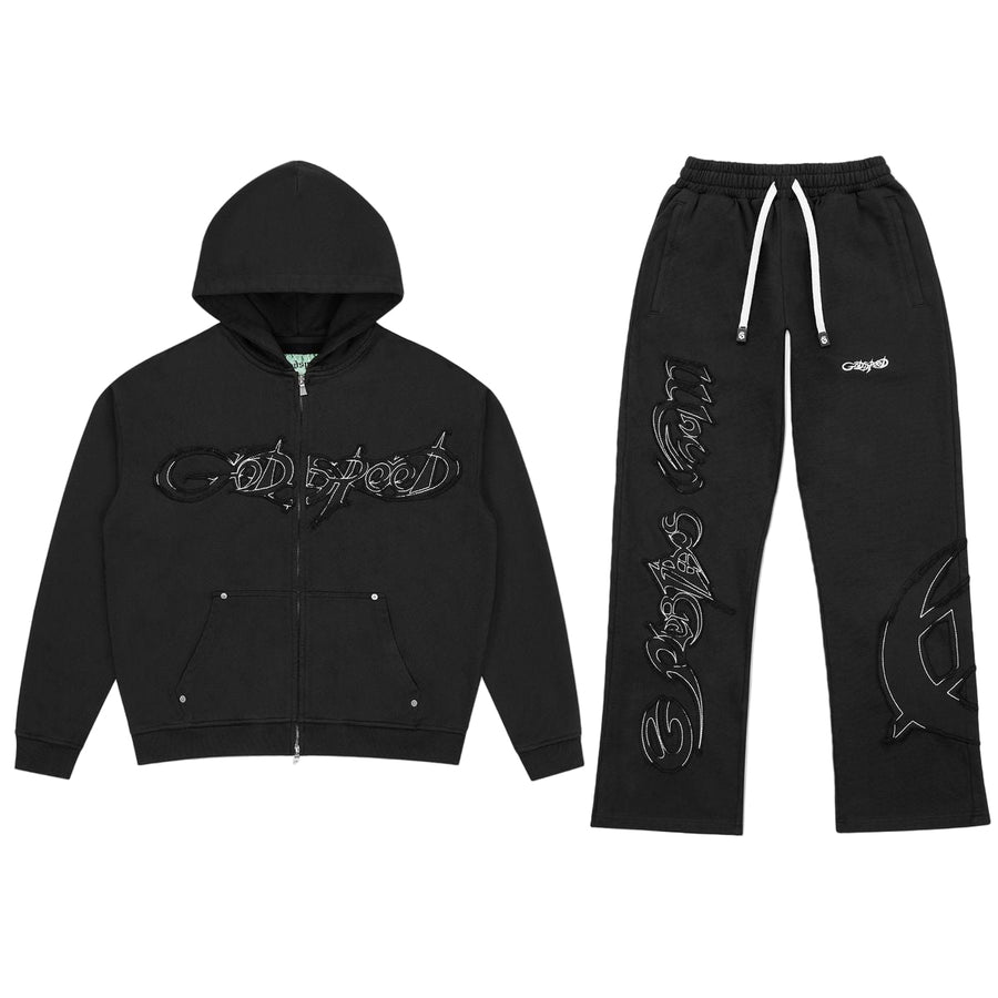 Godspeed Raw Import Sweatsuit (Black)