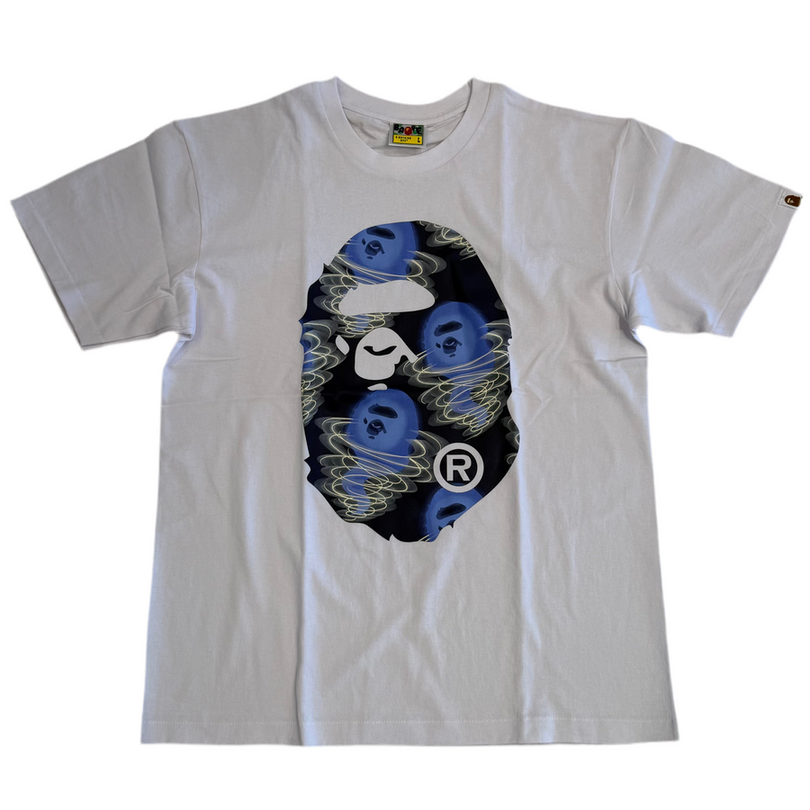 BAPE Blue Ghosts Big Ape Head T-Shirt 