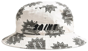 Saint Michael Saint Bucket Hat (White)