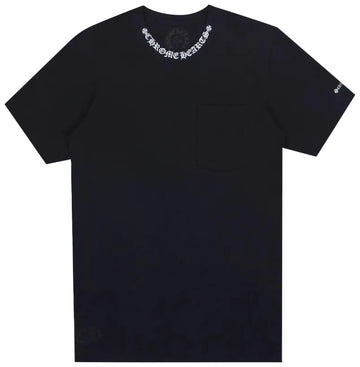 Chrome Hearts Neck Letters Logo T-Shirt 