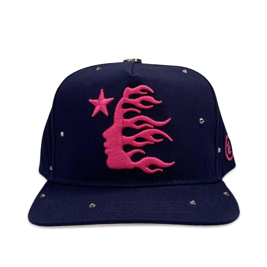 Hellstar Studios OG Logo Rhinestone Snapback Hat 