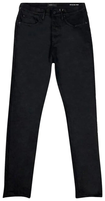 Purple Brand Black Raw Jeans