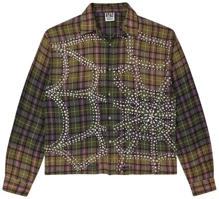 Vale Forever Green Fever Flannel
