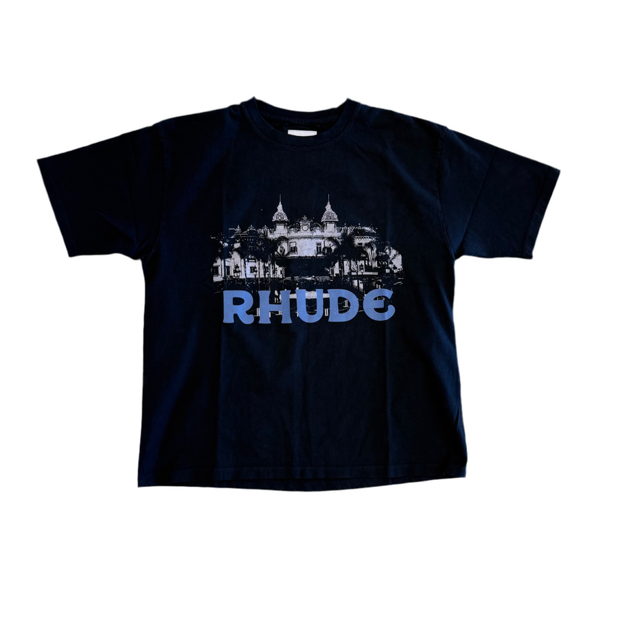 Rhude Black Casino T-Shirt