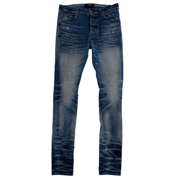 Amiri Honeycomb Indigo Stack Jeans [USED 31]