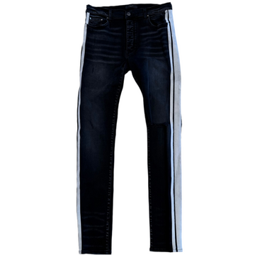 Amiri Flocked Track Jean “Black” [USED 34]