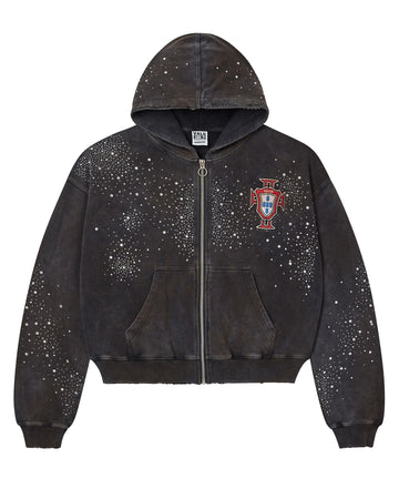 VALE FOREVER PLUTO CLUSTERED ZIP UP