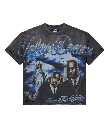 Vale Forever Godfather Black Bling Tee