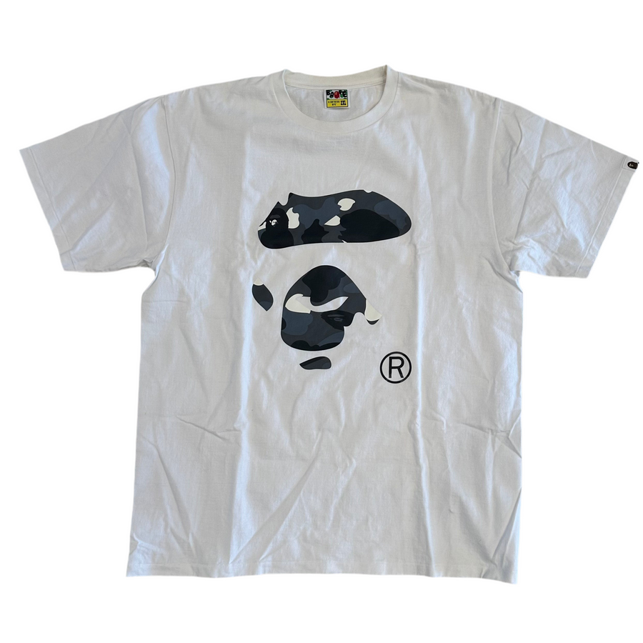 A Bathing Ape City Camo Ape Face Tee 
