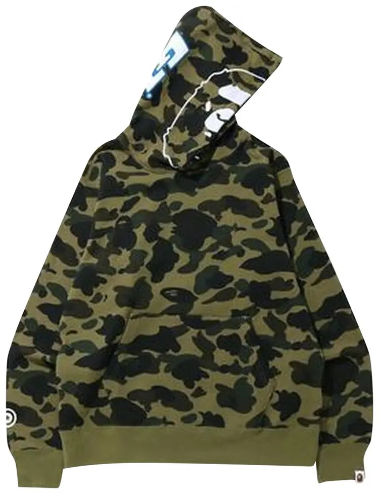BAPE 1st Camo 2nd Ape Pullover Hoodie 