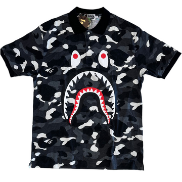 A Bathing Ape City Camo GID Polo