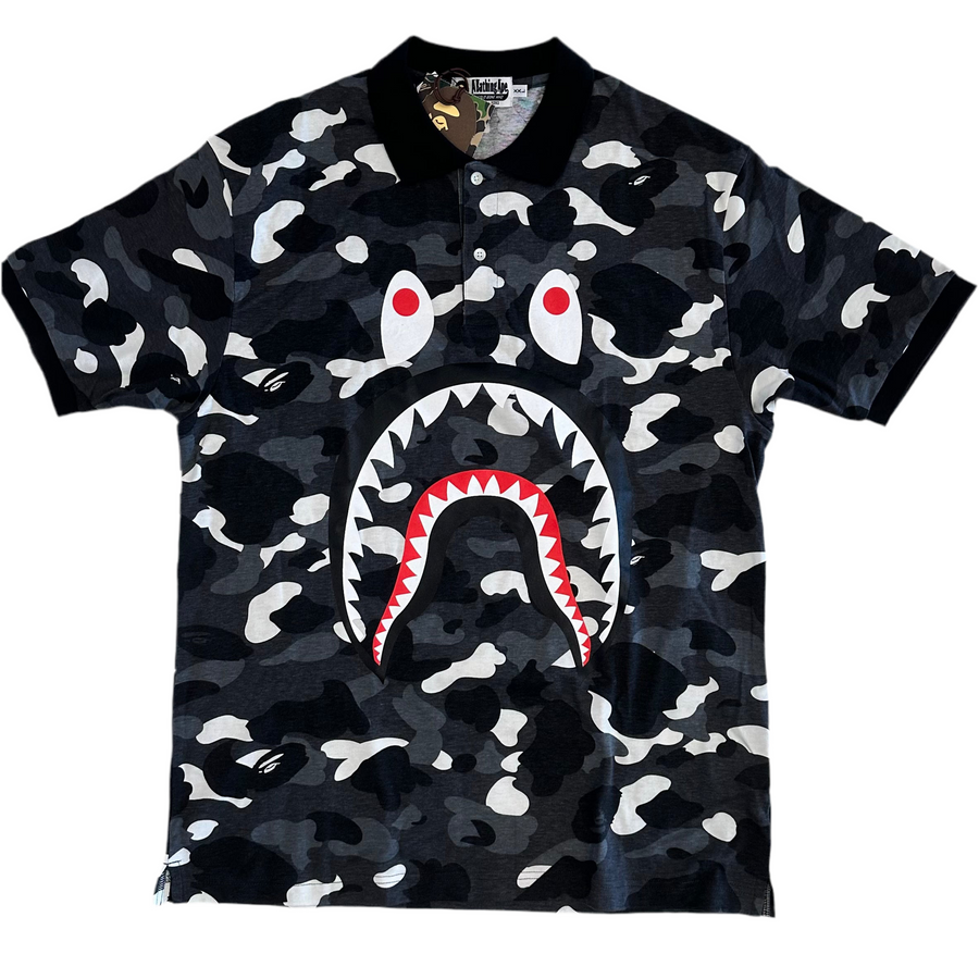 A Bathing Ape City Camo GID Polo