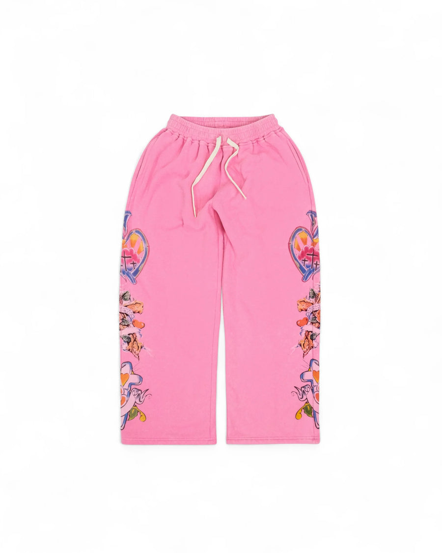 Righteous Pink Baggy Sweats
