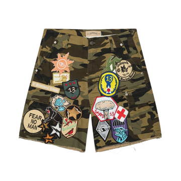 Godspeed Patchwork Cargo Shorts 