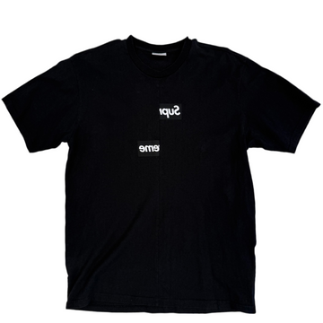 Supreme Comme des Garcons SHIRT Split Box Logo Tee 