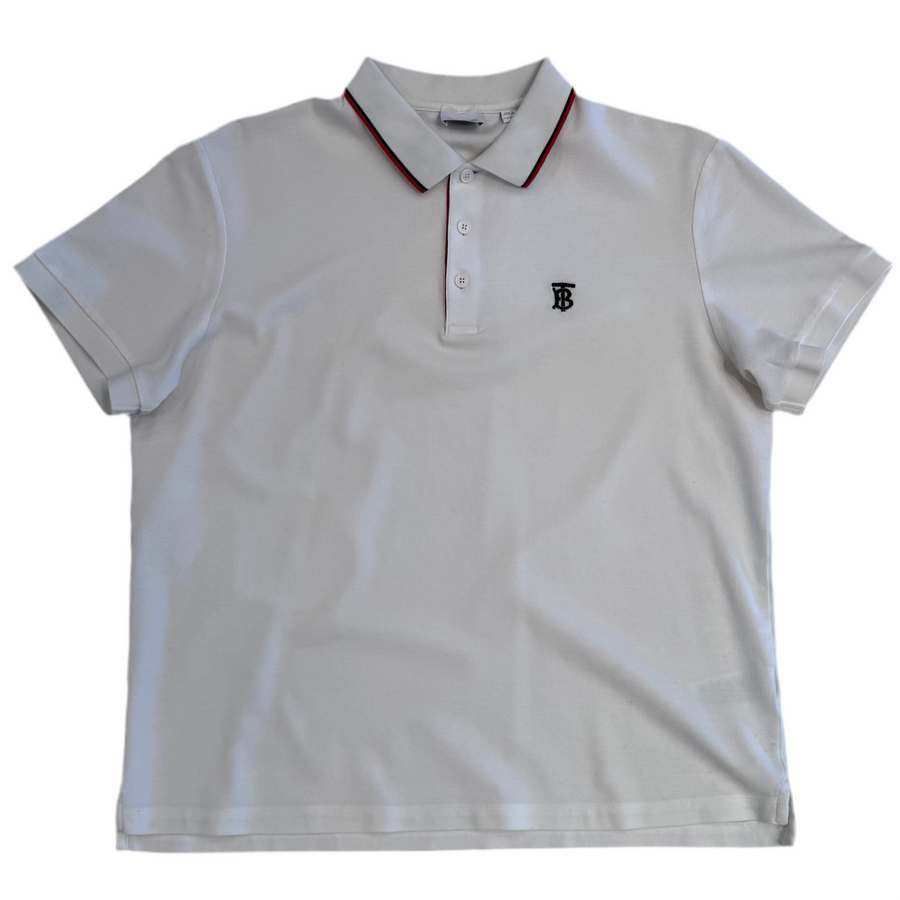 Burberry Icon Stripe Placket Polo Shirt 