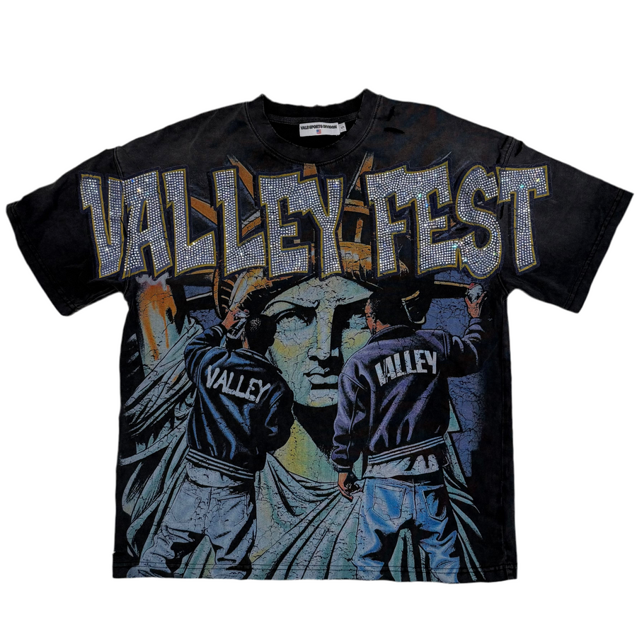 Vale Forever Bling Graffiti Tee [USED S]