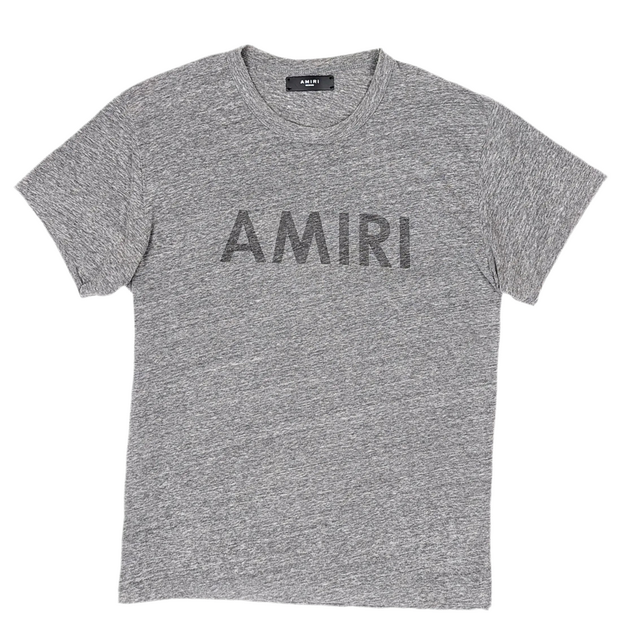 Amiri Marbled Logo Tee 