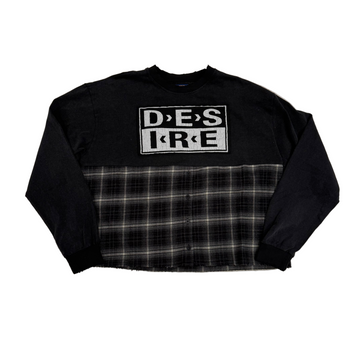 BOTTEGA DESIRES HYBRID FLANNEL T-SHIRT