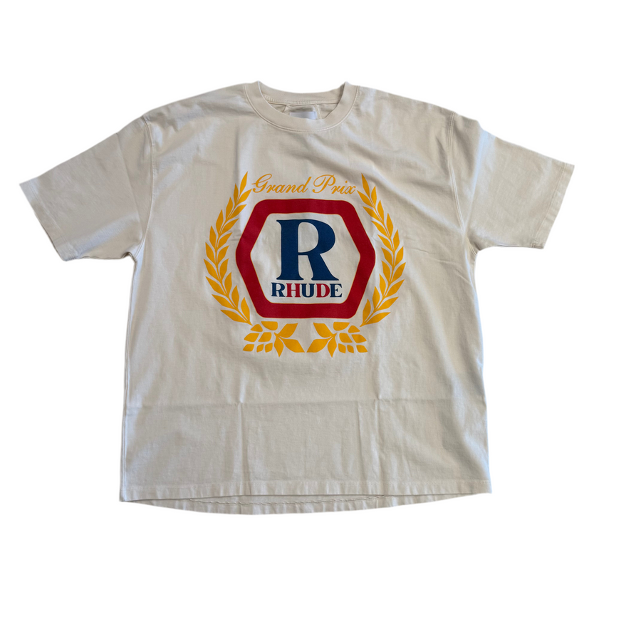 Rhude Off-White Hoops Tee
