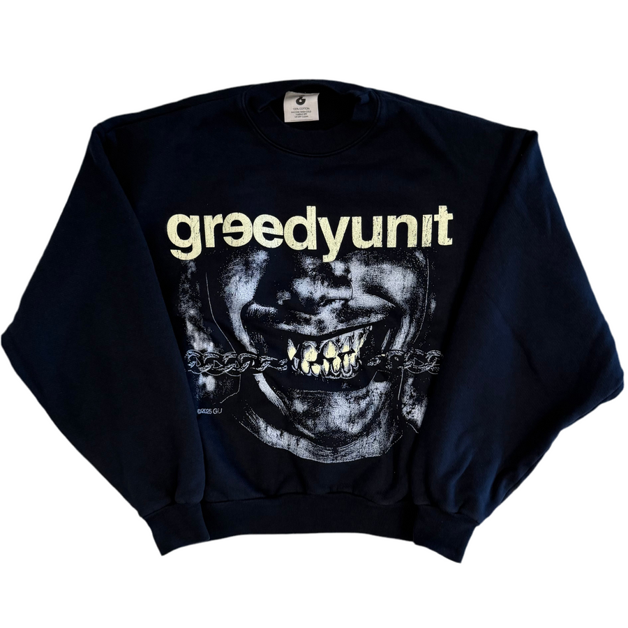 GREEDY(UNIT) TEAR YOU 2 PIECES CREWNECK