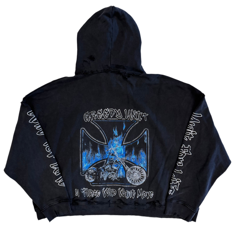 GREEDY(UNIT) CHOPPER HOODIE