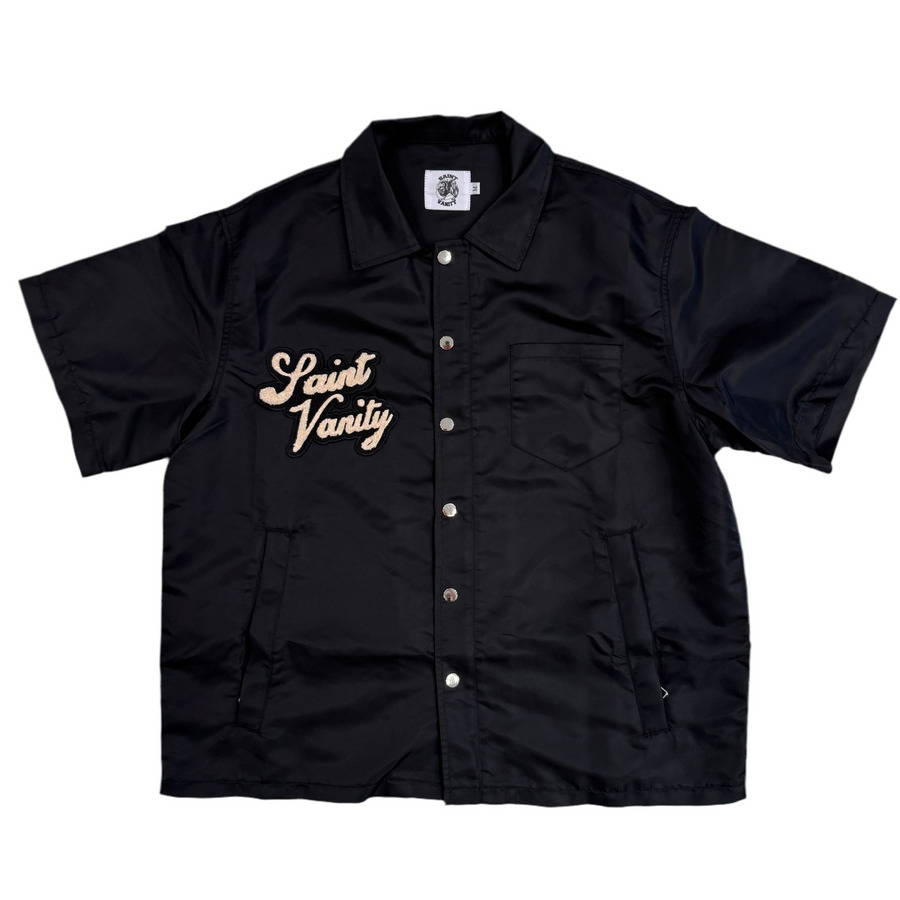 SAINT VANITY NYLON BUTTON UP 