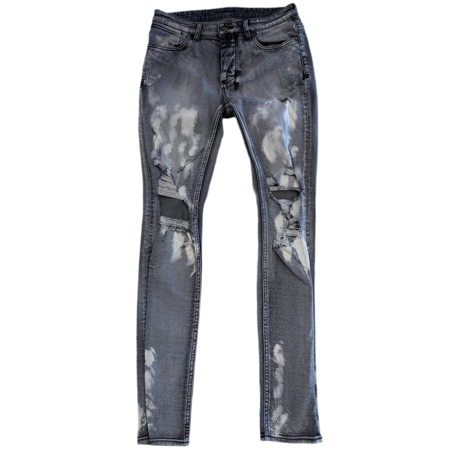 Ksubi Van Winkle Eratik Trashed Grey [USED 30]