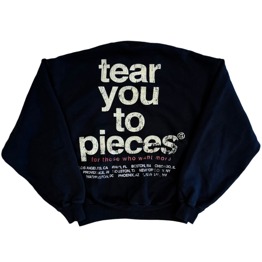 GREEDY(UNIT) TEAR YOU 2 PIECES CREWNECK