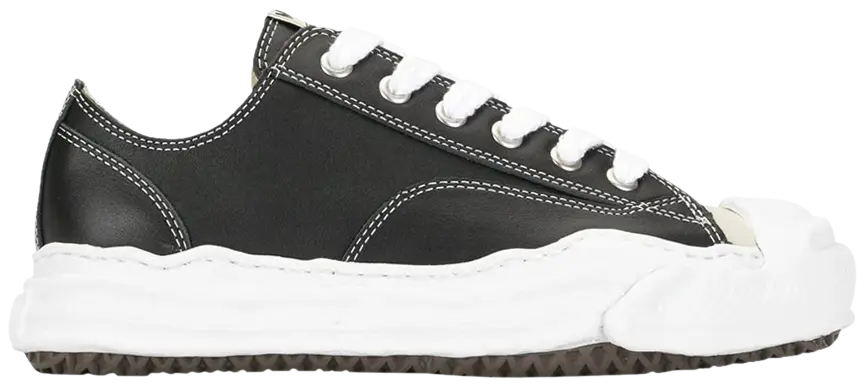 MAISON MIHARA YASUHIRO PETERSON 23 LOW OG SOLE LEATHER (BLACK)
