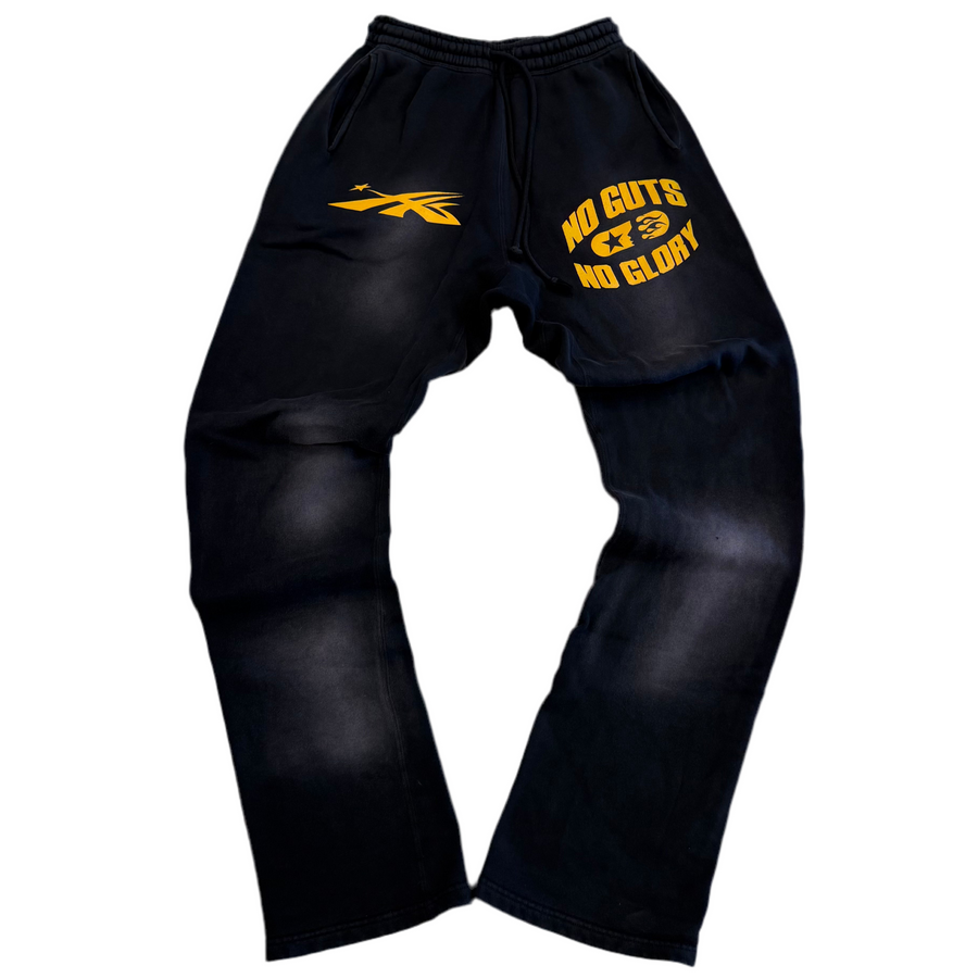 Hellstar No Guts No Glory Flare Bottom Sweatpants 