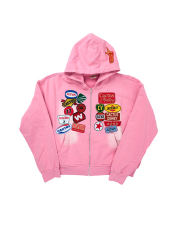 AZVA Rest Stop Hoodie (Pink)