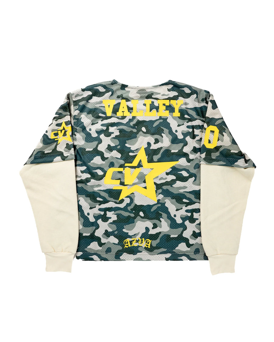AZVA CoD Double Sleeve Jersey (White Camo)