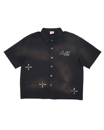AZVA The Stud Shirt (Black)