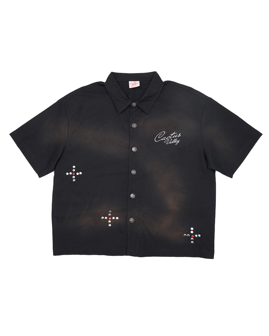 AZVA The Stud Shirt (Black)