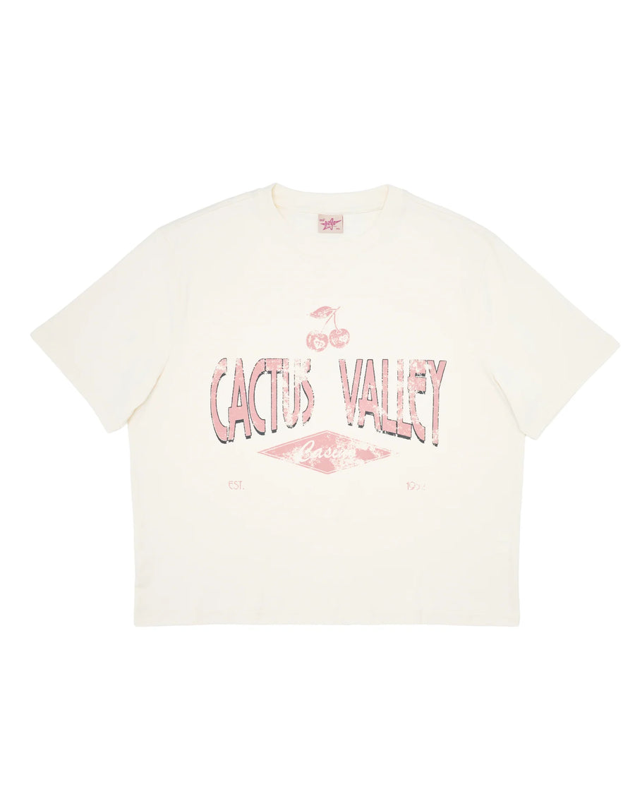 AZVA Cherry Tee (White)