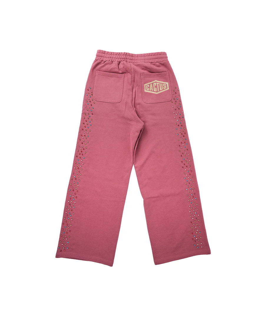 AZVA Crystal Cactus Sweats (Raspberry)