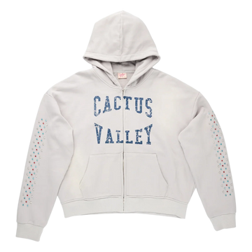 AZVA Crystal Valley Zip Hoodie (Bone)